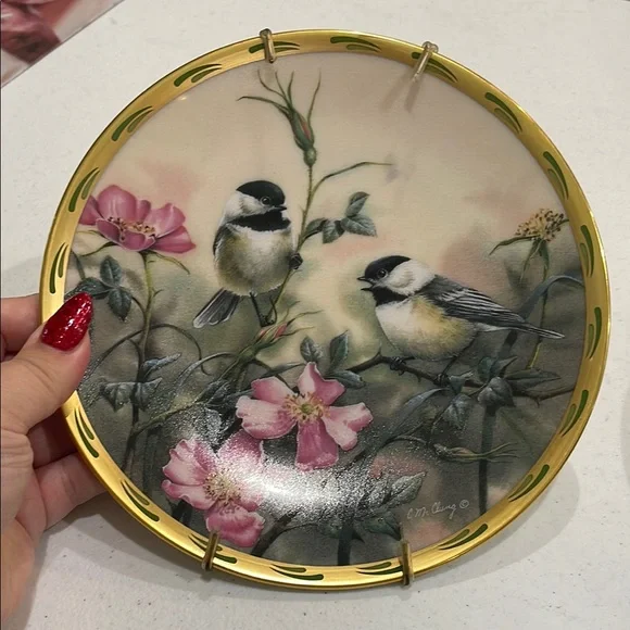 Lenox Set of 4 Decorative Bird Plates - Picture 3 of 6